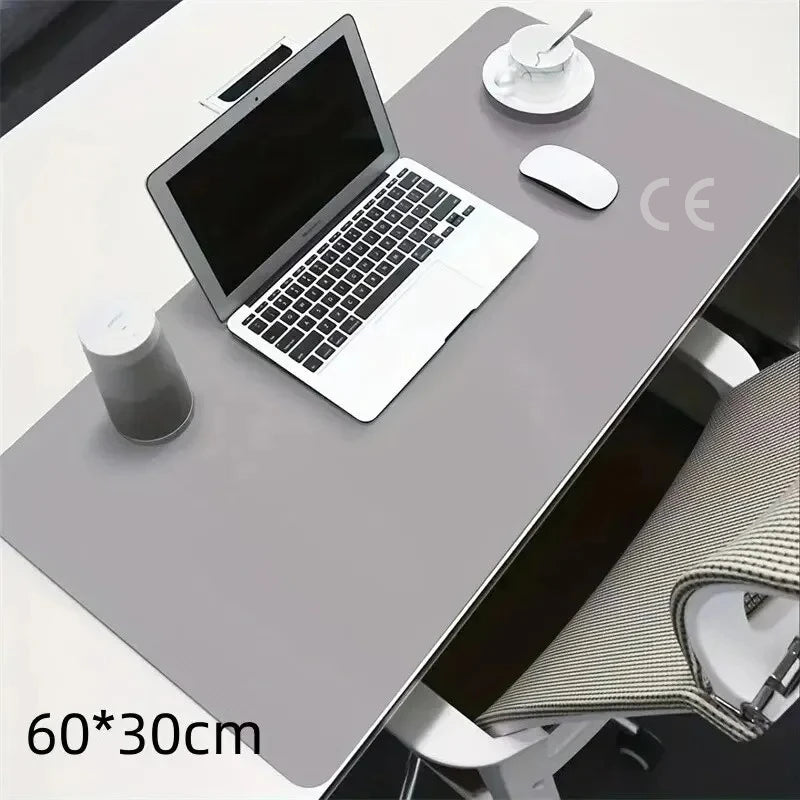 Large PU Leather Desk Protector Mat – 60×30cm