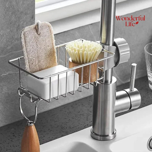 1Pcs Towel Rack Shelf Organizer Kitchen