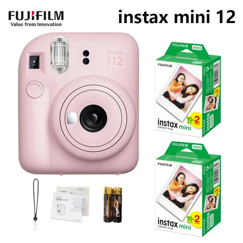 Genuine Fujifilm Instax Mini 12 Instant Camera Bundle 📸