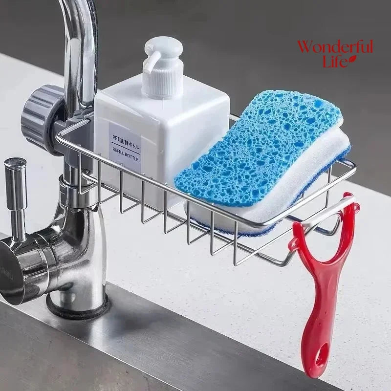1Pcs Towel Rack Shelf Organizer Kitchen