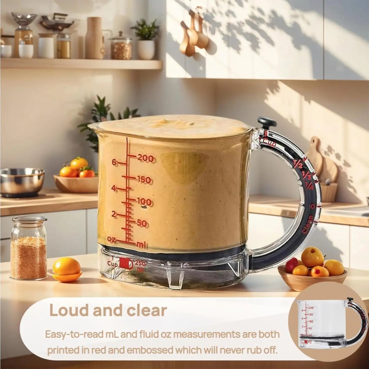 4-IN-1 Measuring Cup Adjustable