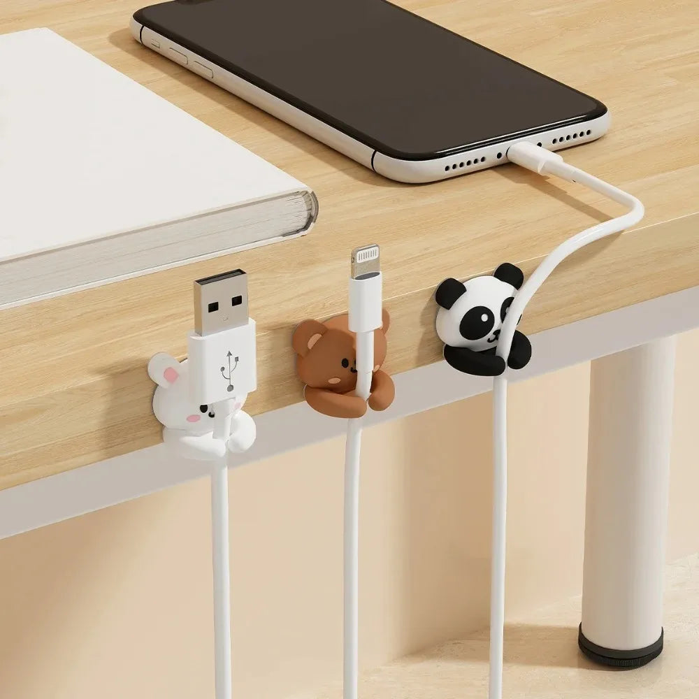 Desktop Cable Organizer & Winder Clips 🔌