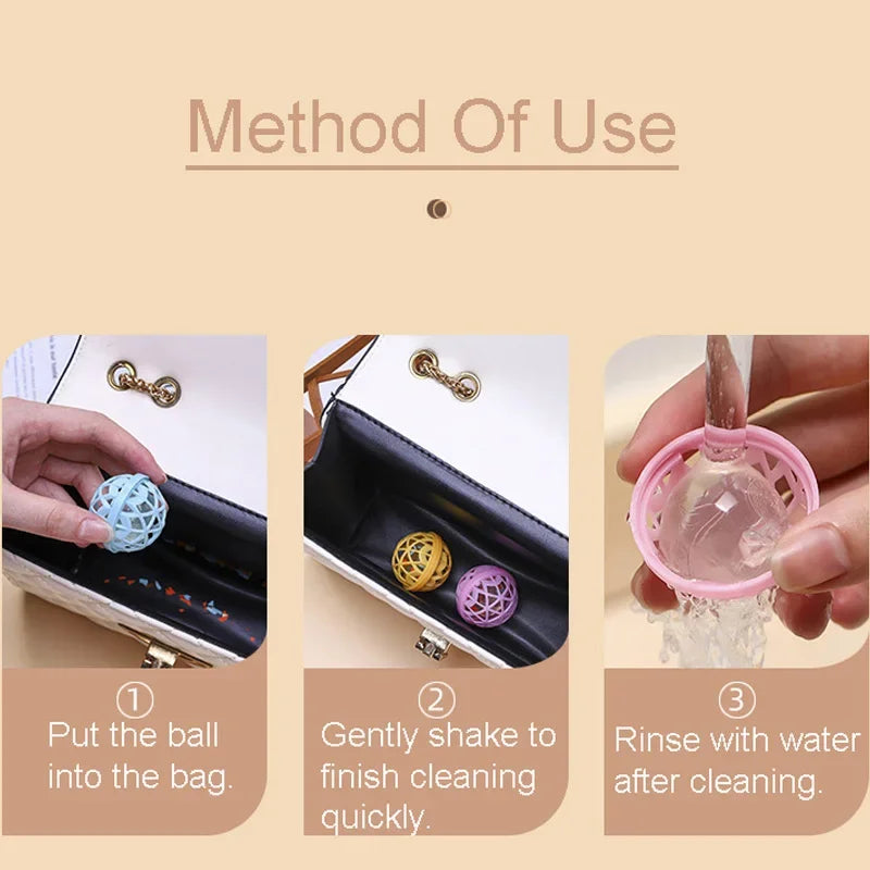 Cleaning Balls For Handbags